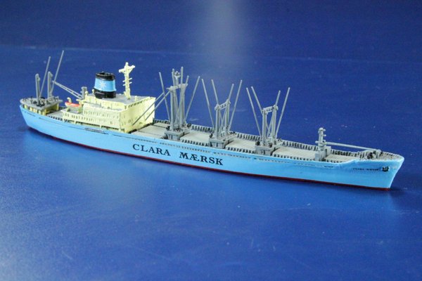 Clara Maersk - „Clara  Maersk “Welt der Schiffsminiaturen 14c , Maßstab 1:1250
