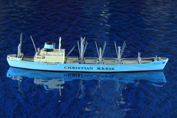 Christian  Maersk -„Christian Maersk “Welt der Schiffsminiaturen 14f , Maßstab 1:1250