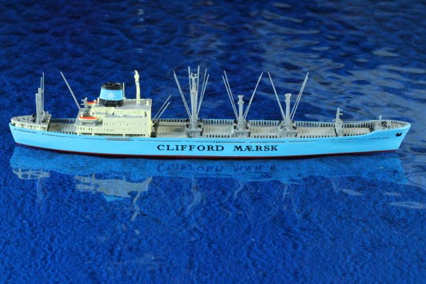 Clifford Maersk -Clifford Maersk“Welt der Schiffsminiaturen 14a , Maßstab 1:1250