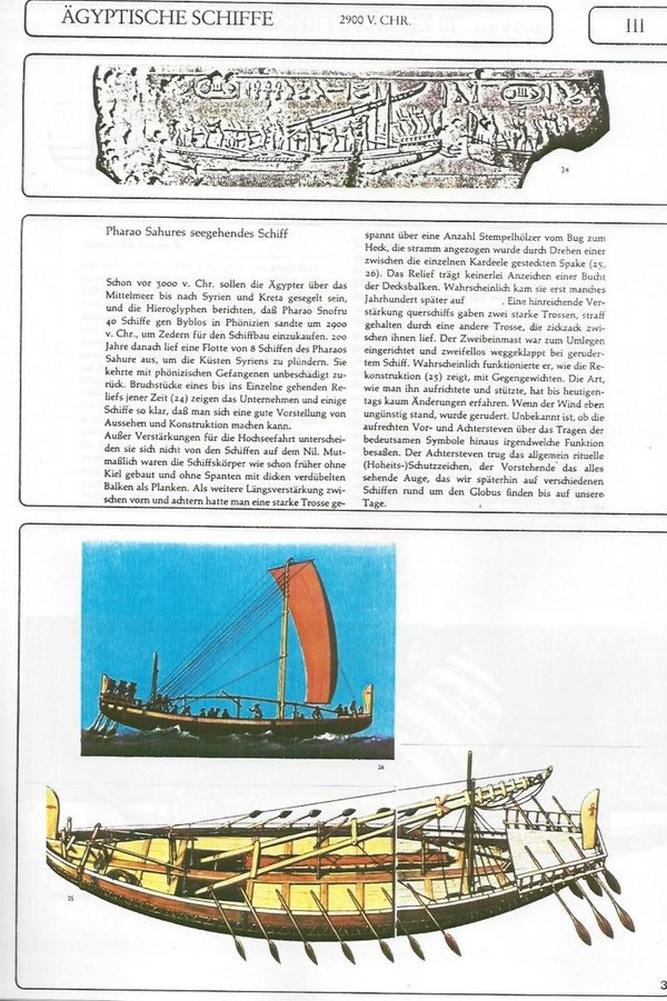 Ägyptische Schiffe