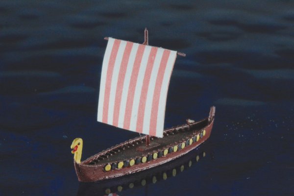 Wikinger Drachenschiff , JW 4, 1:1250